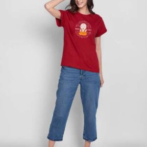 bewakoof graphic printed cotton relaxed fit tshirt