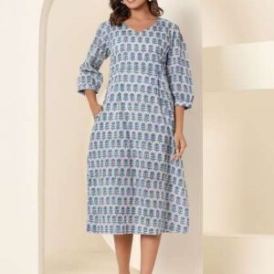 eco clothing ethnic motifs printed cotton aline mi