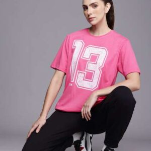 hrx by hrithik roshan women graphic printed oversi