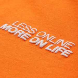 mast harbour women orange typography printed pure