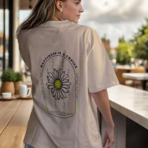 moda rapido women printed graphic oversize cotton