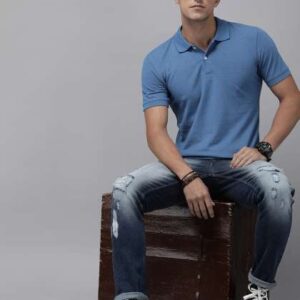 roadster men polo collar tshirt