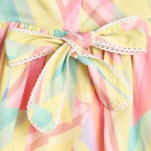 stylo bug print crepe aline dress