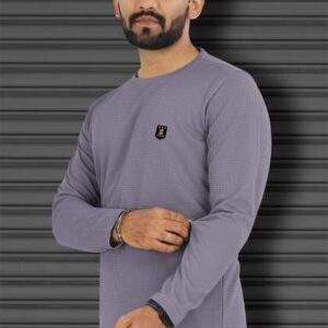 vebnor men self design round neck tshirt